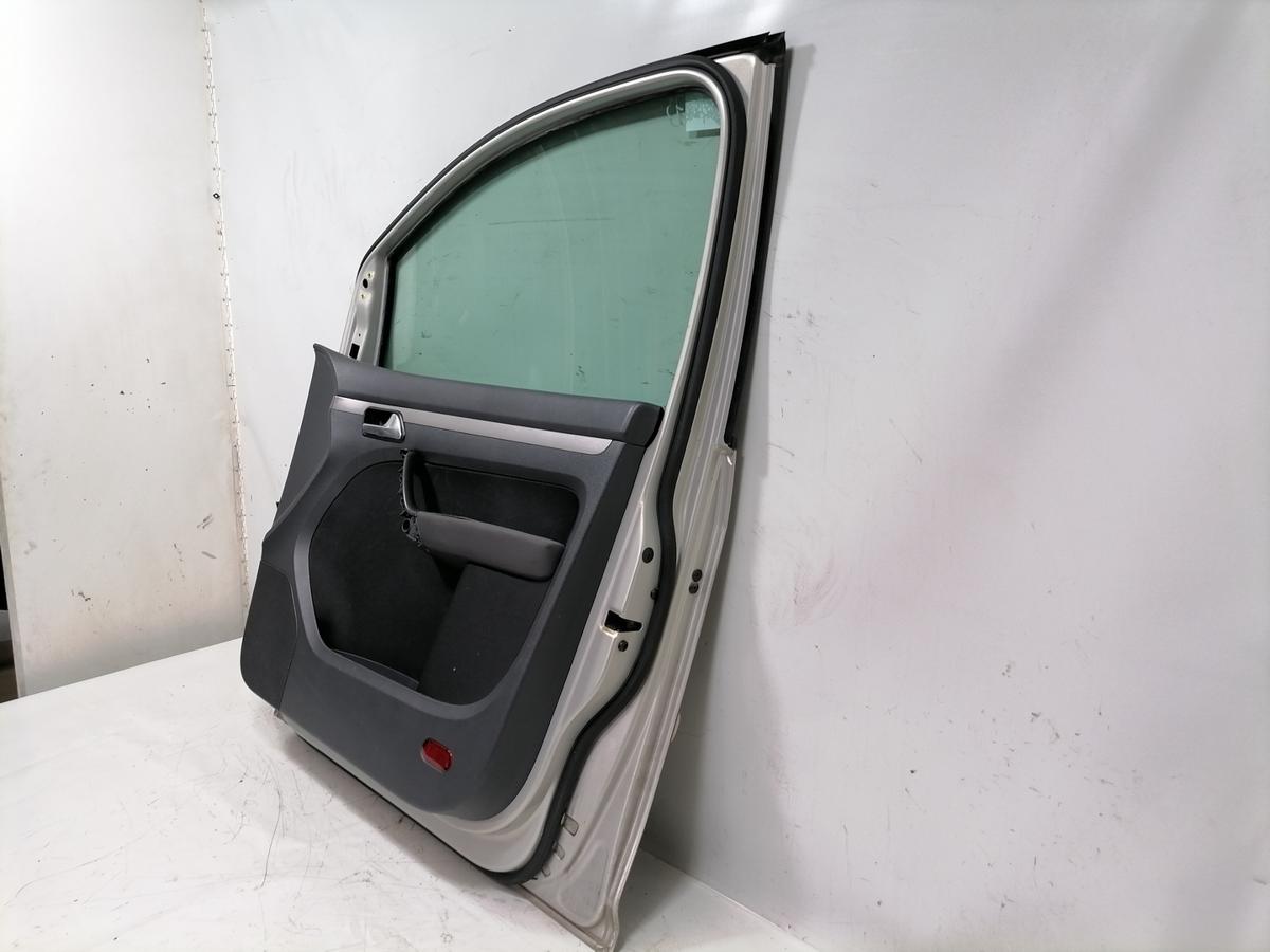 VW Touran original T&uuml;r vorn rechts LR7L Silver Leaf Rohbau Bj.2009
